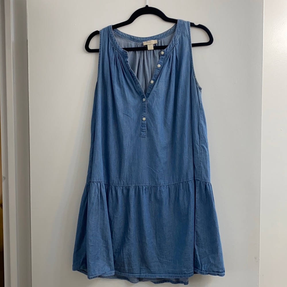 Loft Chambray Dress